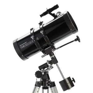 Telescopio Celestron EQ127 controles derecha